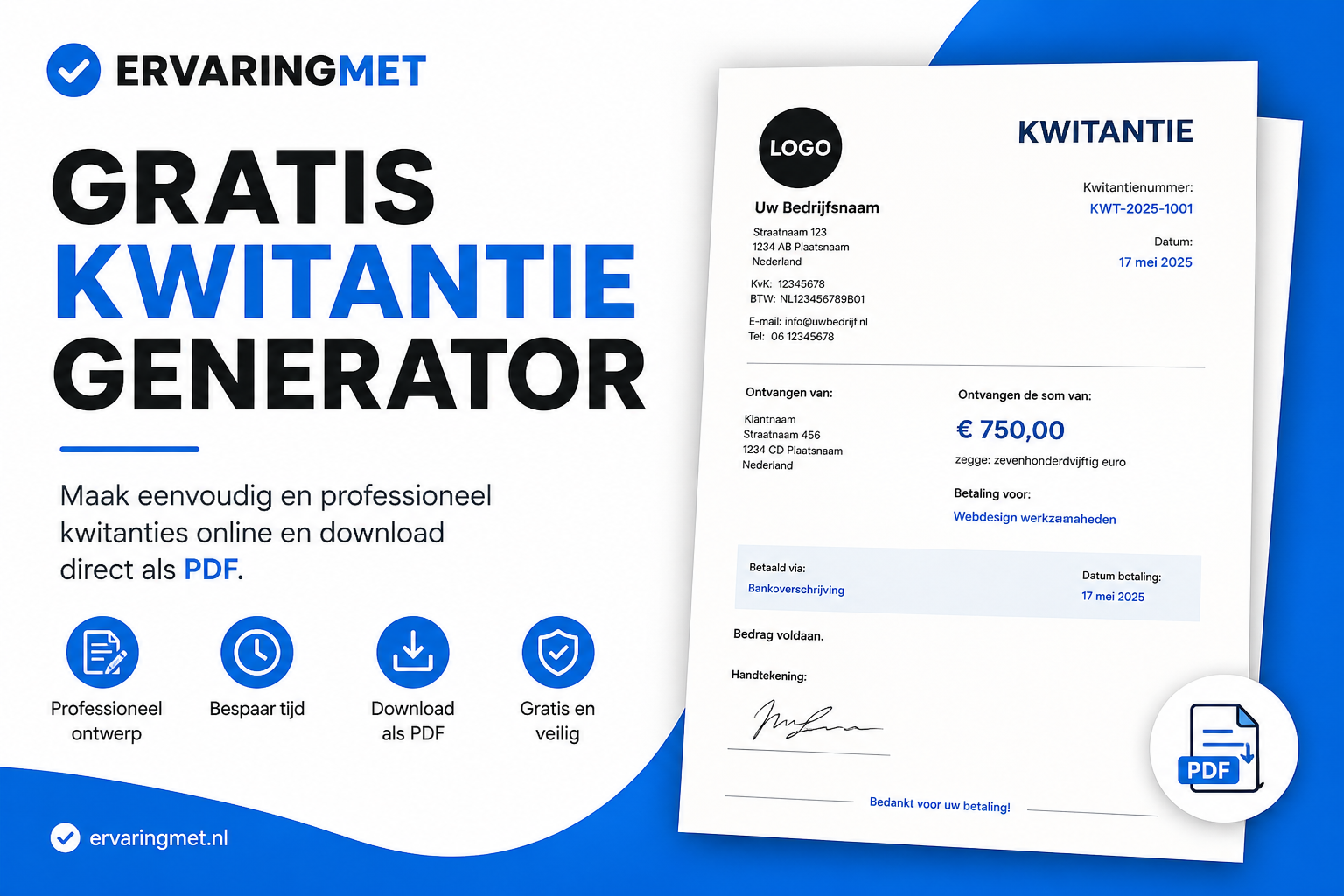 Kwitantie Generator